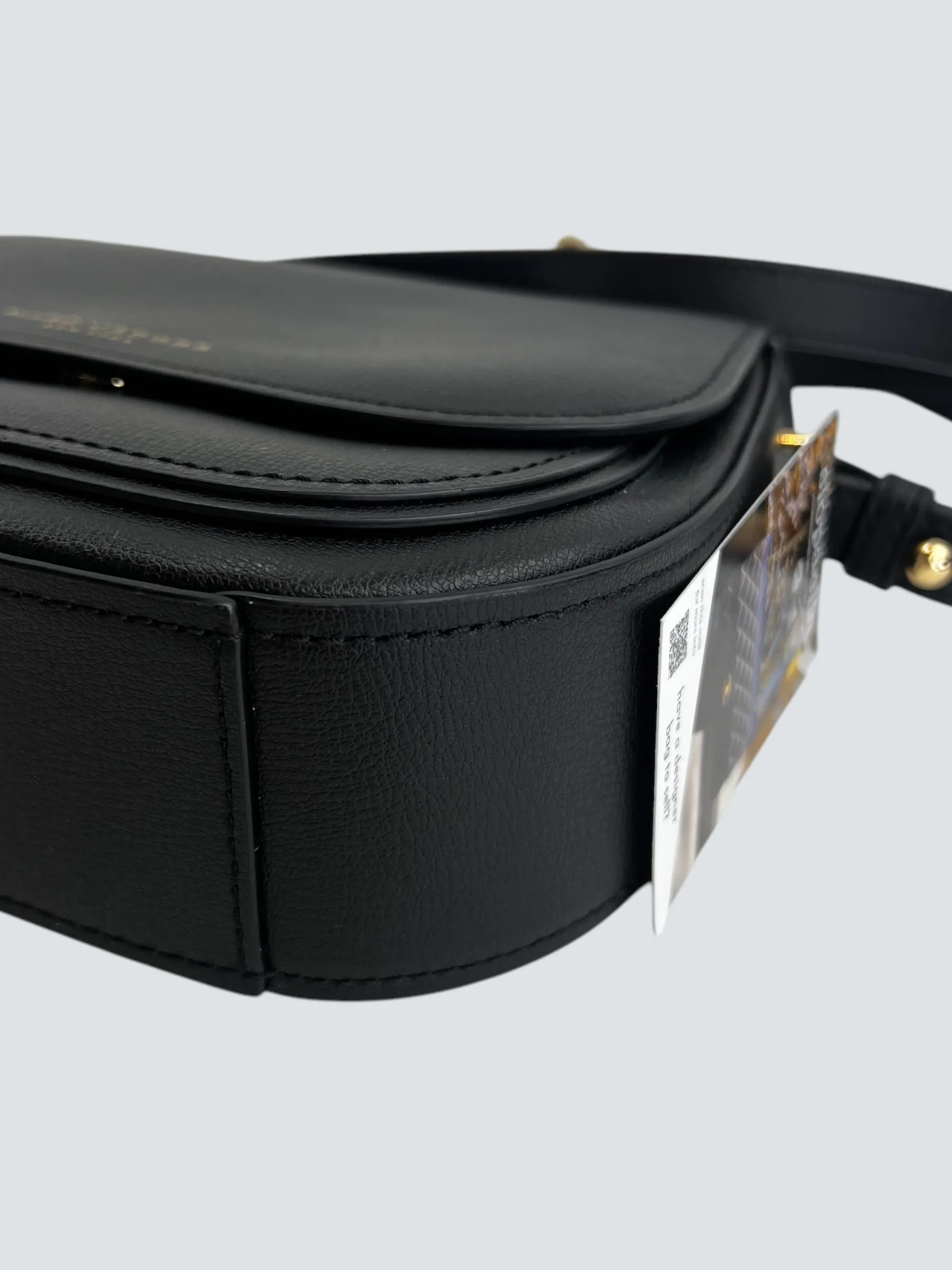 Marc Jacobs Black Leather "Rider" Crossbody