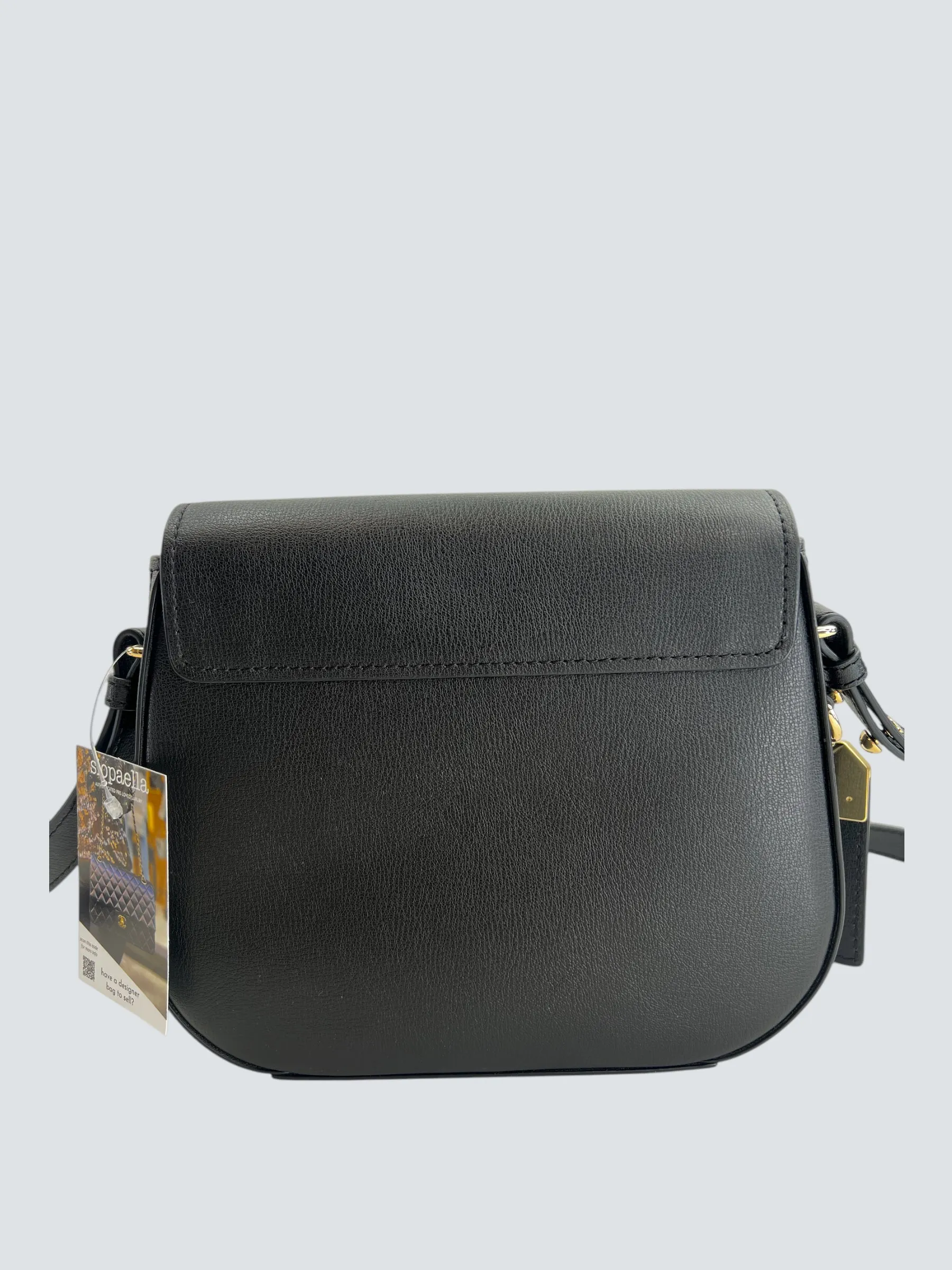 Marc Jacobs Black Leather "Rider" Crossbody