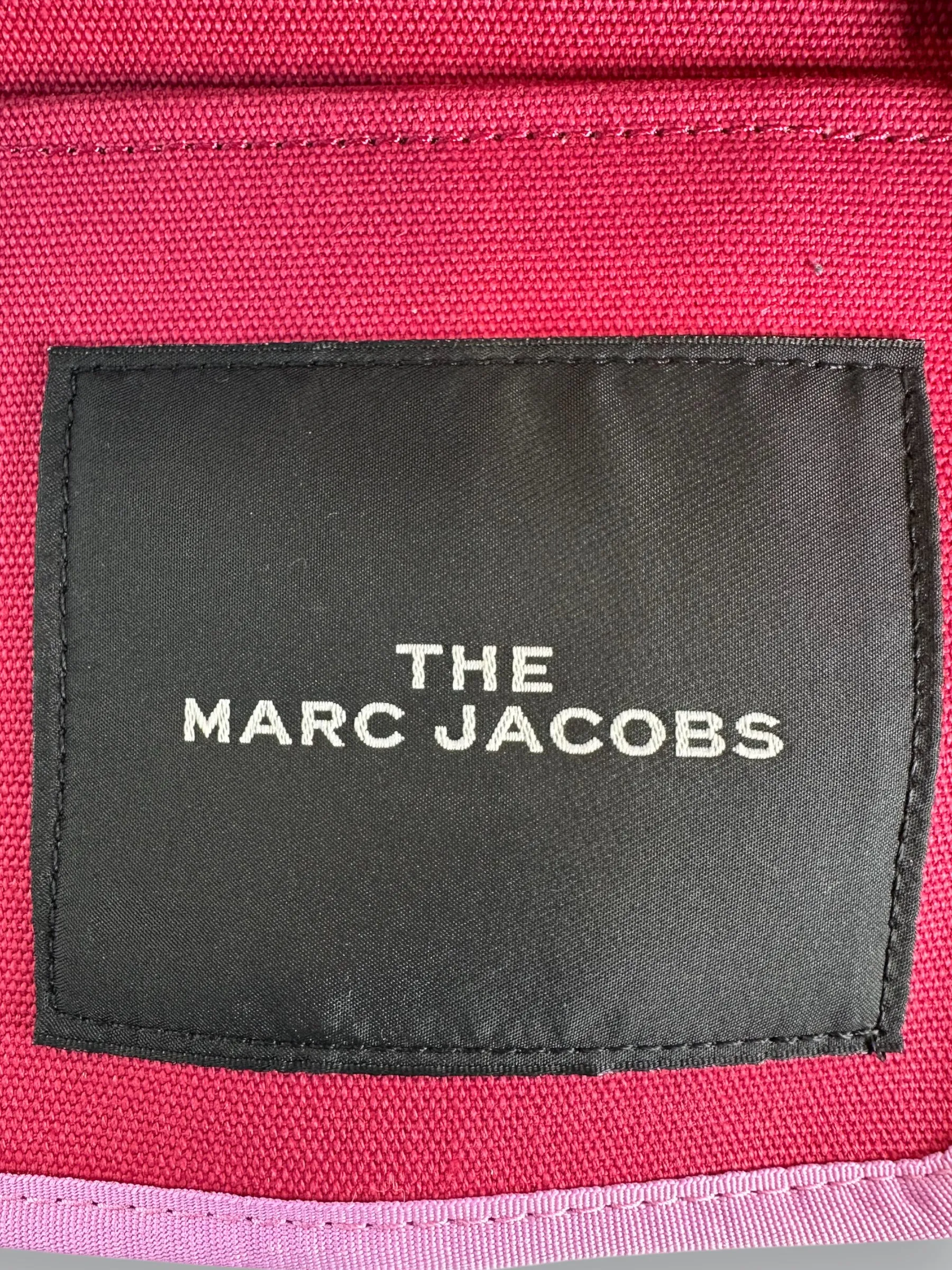 Marc Jacobs Purple Canvas ??The Tote?? Bag