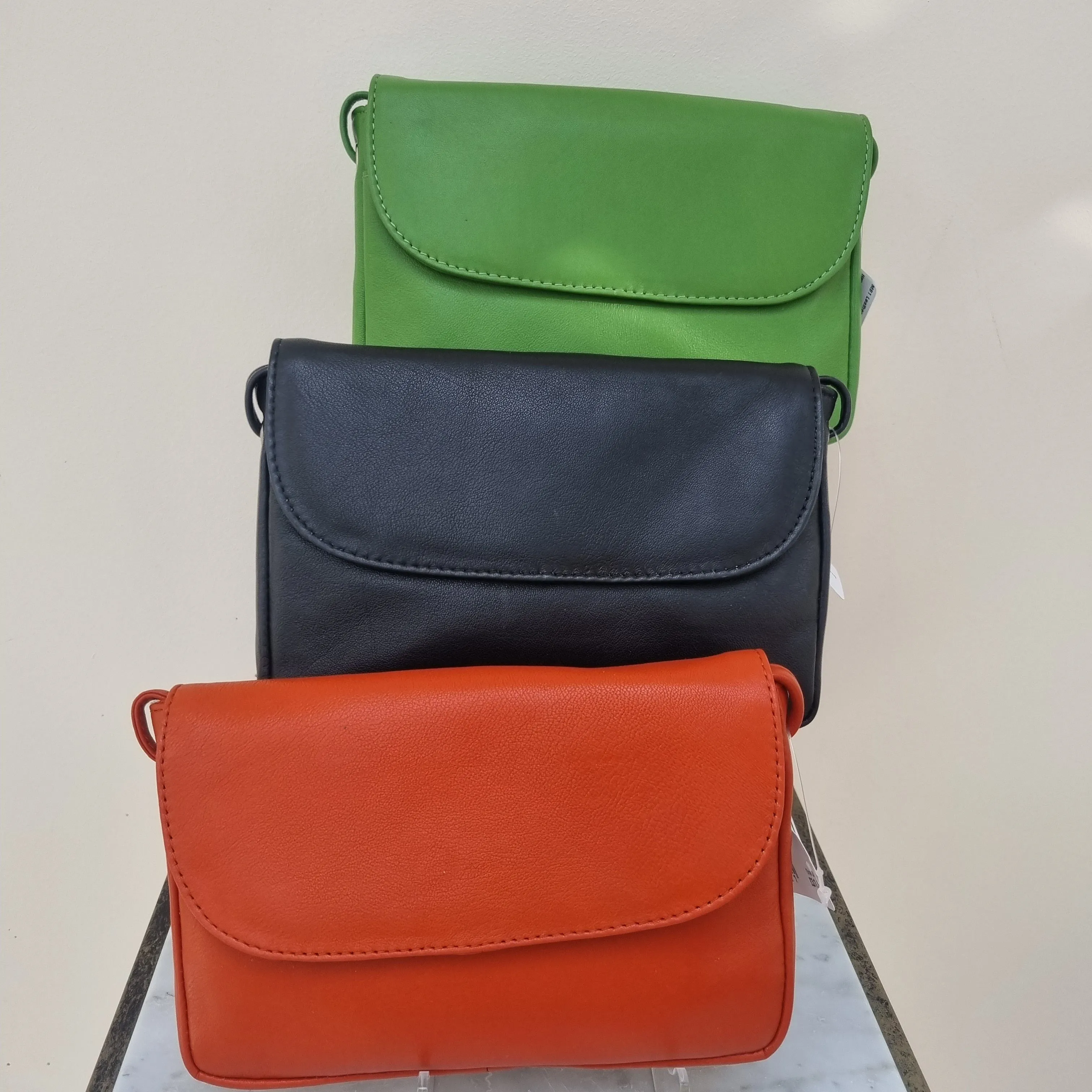 MB1 Leather mini cross body bag