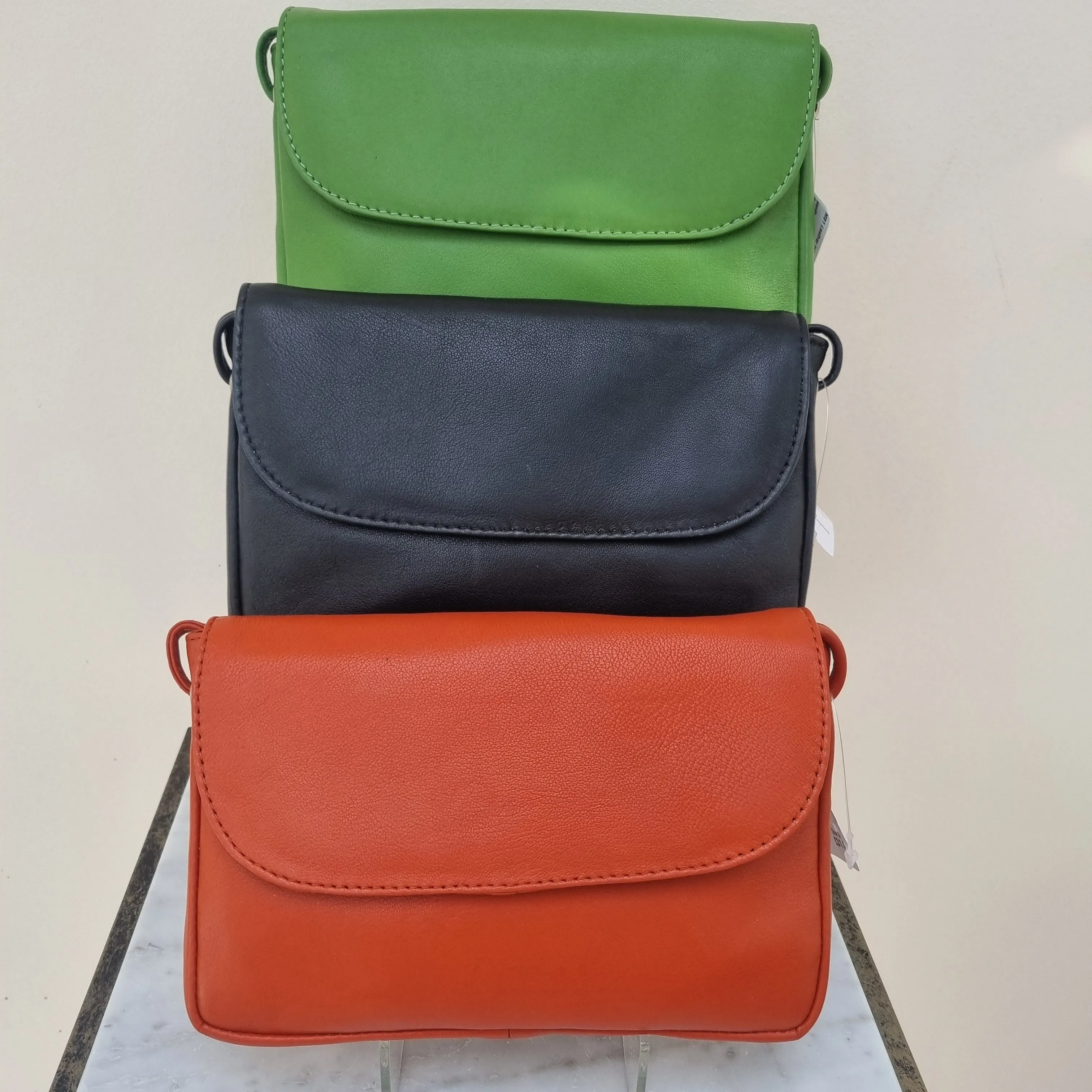 MB1 Leather mini cross body bag