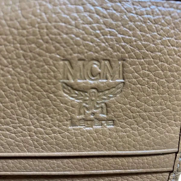 MCM Visetos Bifold Wallet Gray