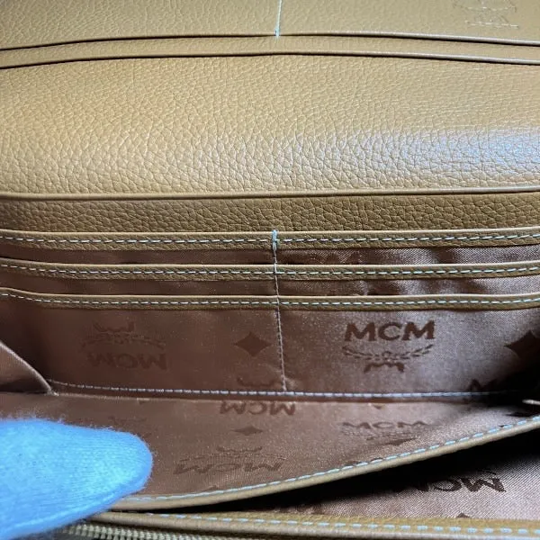 MCM Visetos Bifold Wallet Gray