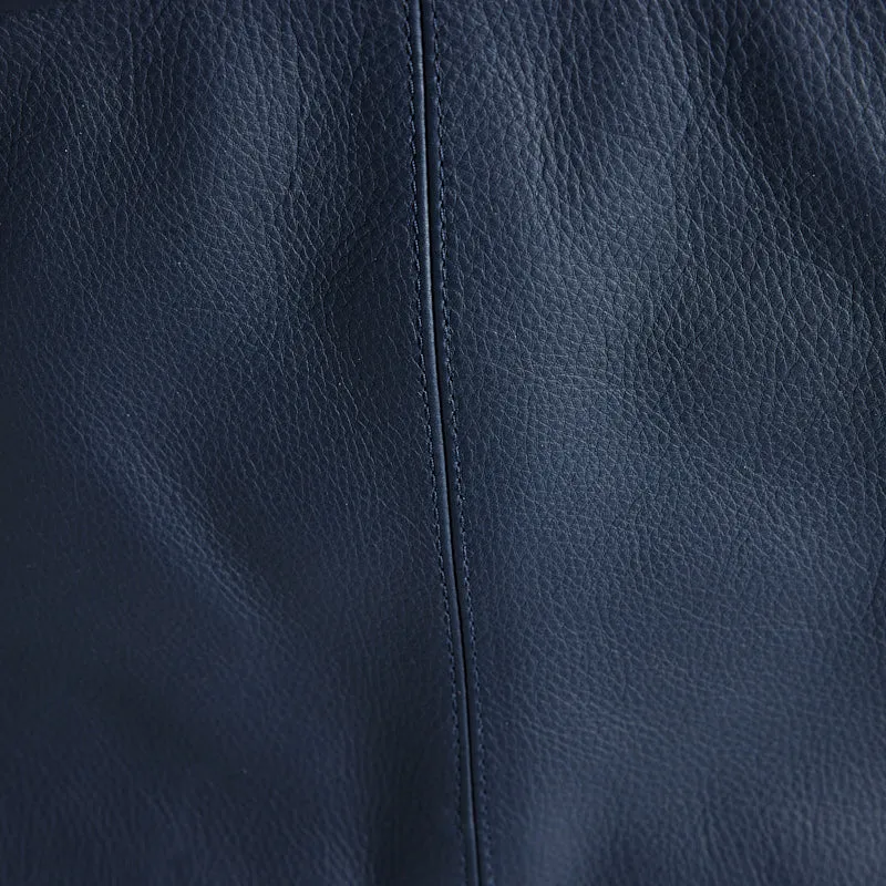 Medium Mimi - Leather Navy