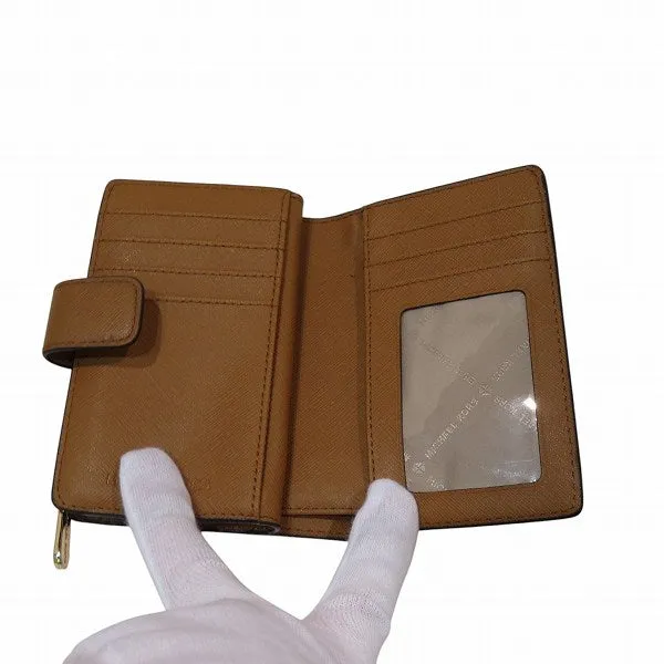 Michael Kors PVC Coated Canvas Bifold Wallet