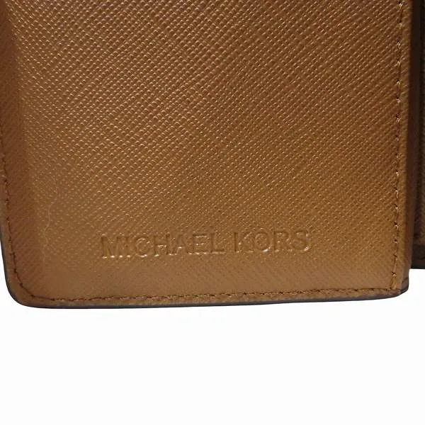 Michael Kors PVC Coated Canvas Bifold Wallet
