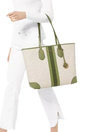 Michael Michael Kors Eva Stripe Tote