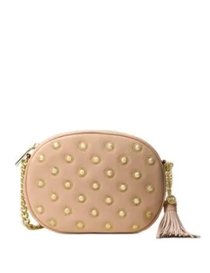 Michael Michael Kors Ginny Studded Medium Messenger