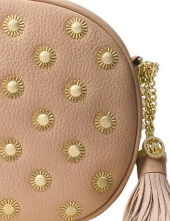 Michael Michael Kors Ginny Studded Medium Messenger