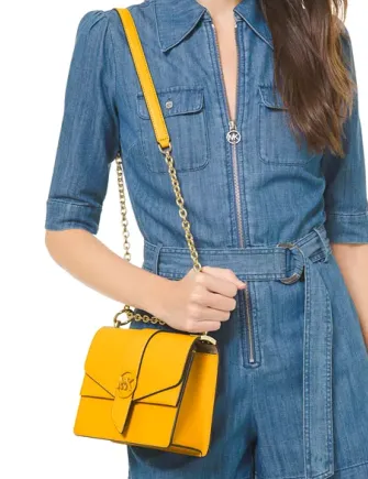 Michael Michael Kors Greenwich Leather Convertible Crossbody