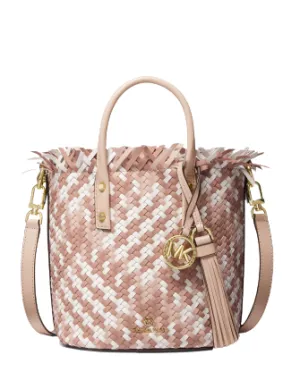 Michael Michael Kors Marley Medium Leather Bucket Messenger Bag