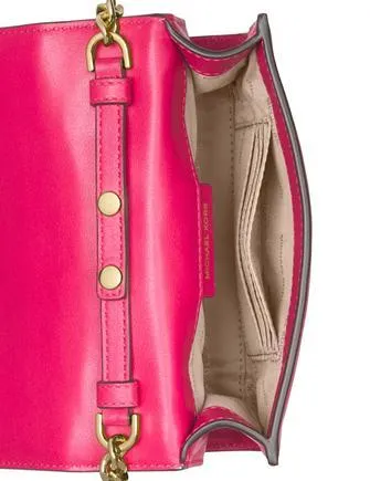 Michael Michael Kors Ruby Medium Love Clutch Crossbody