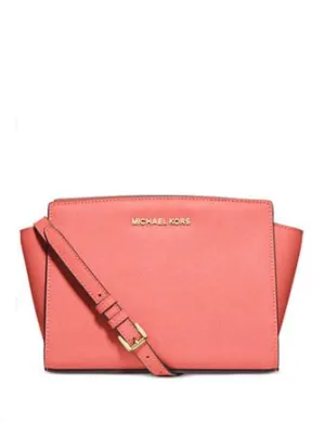 Michael Michael Kors Selma Medium Saffiano Messenger