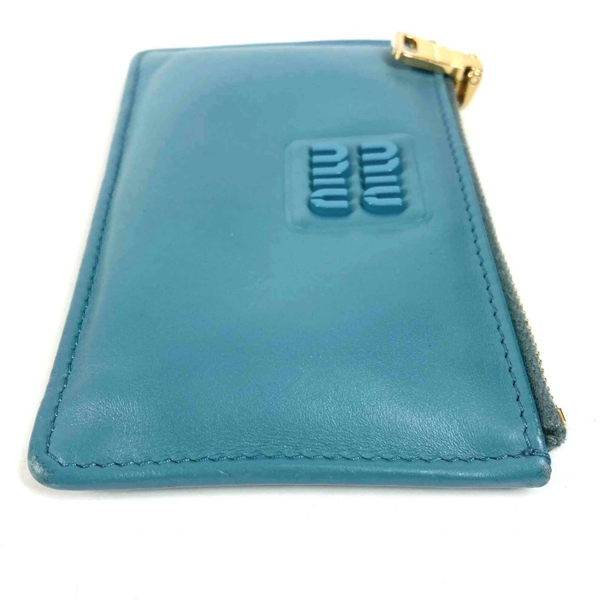 Miu Miu Leather Coin Purse/Coin Case (Pre-Owned)