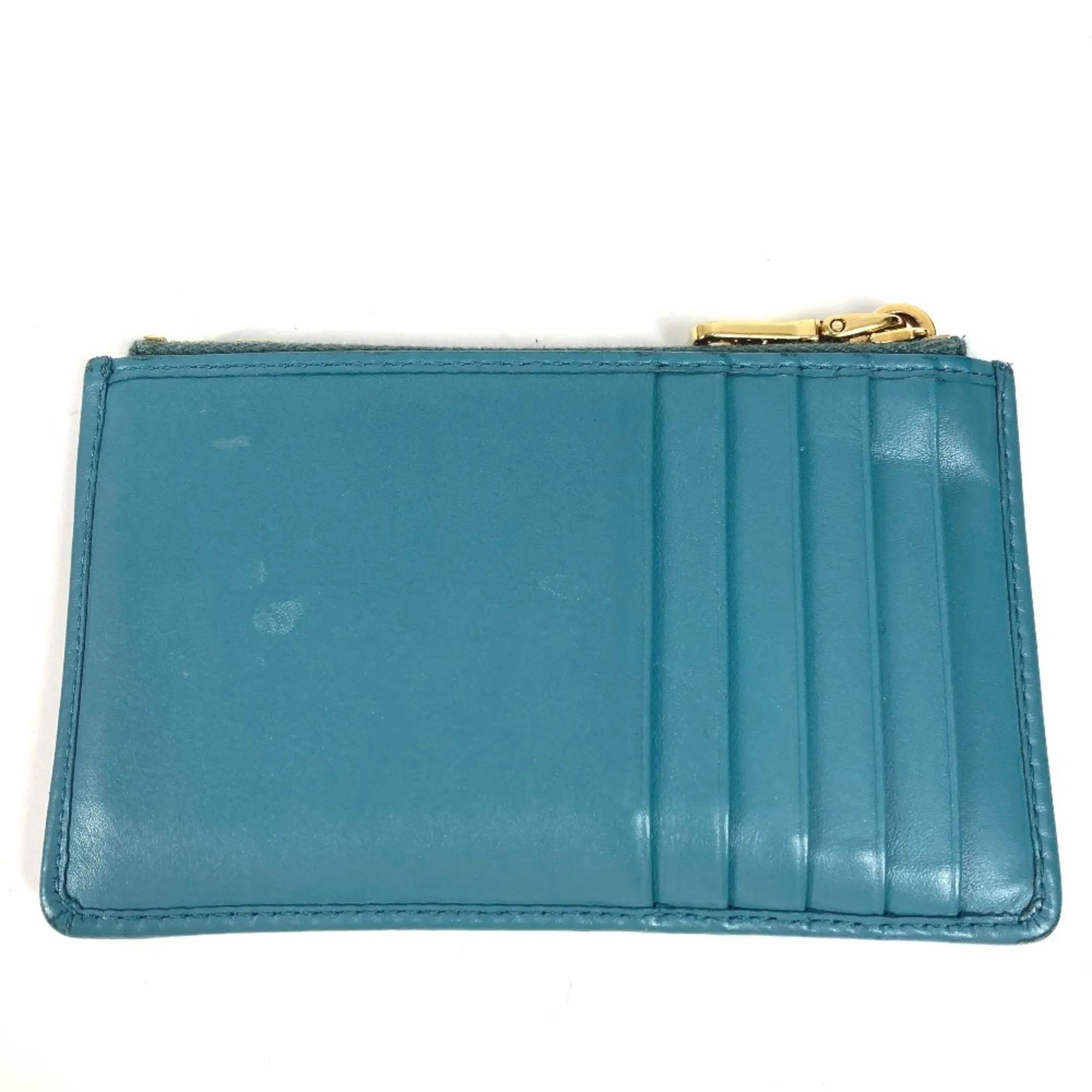Miu Miu Leather Coin Purse/Coin Case (Pre-Owned)