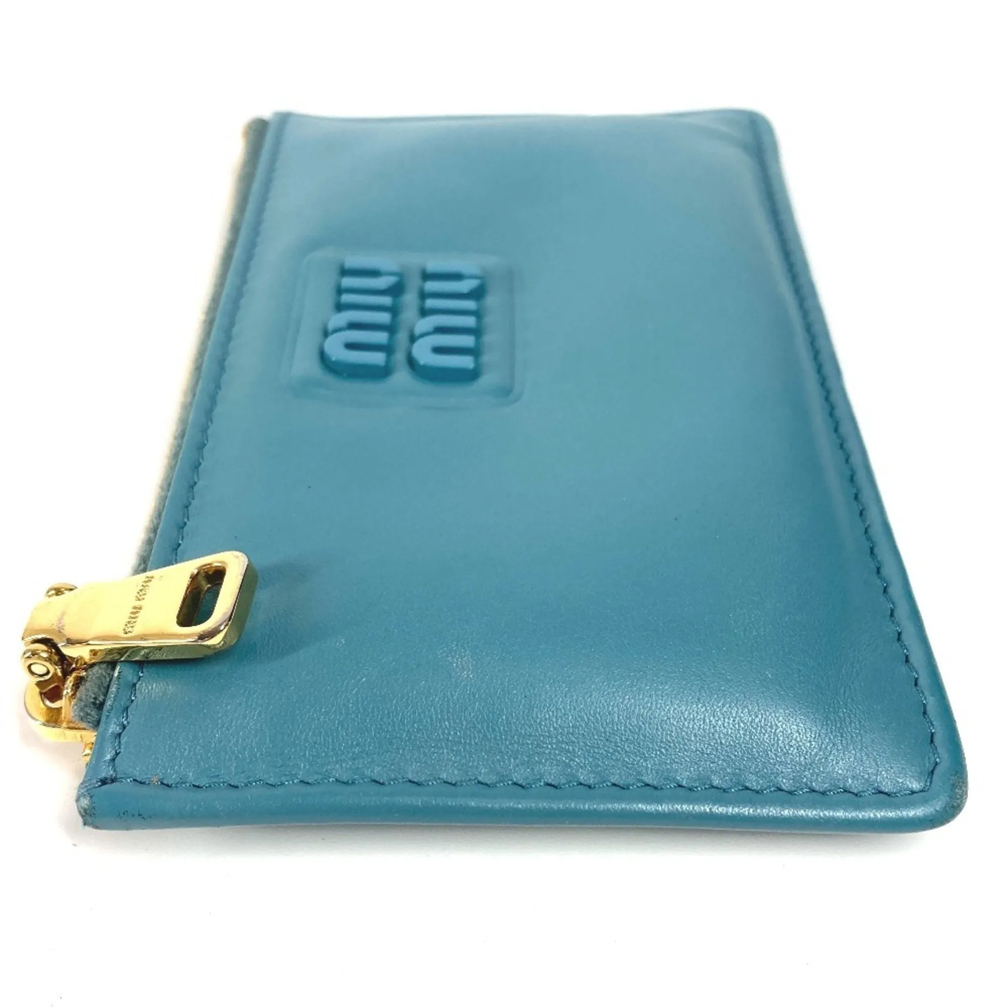 Miu Miu Leather Coin Purse/Coin Case (Pre-Owned)
