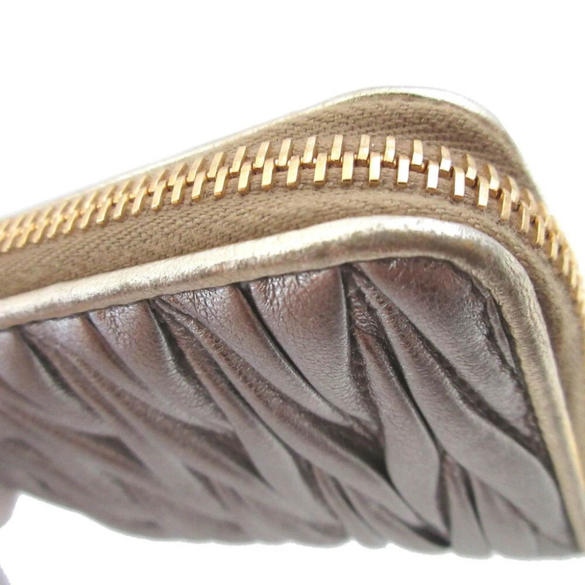 Miu Miu Matelasse Leather Coin Purse/Coin Case (Pre-Owned)