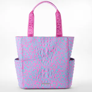 Mollie Tote Cotton Candy Brahmin Luxe Leisure