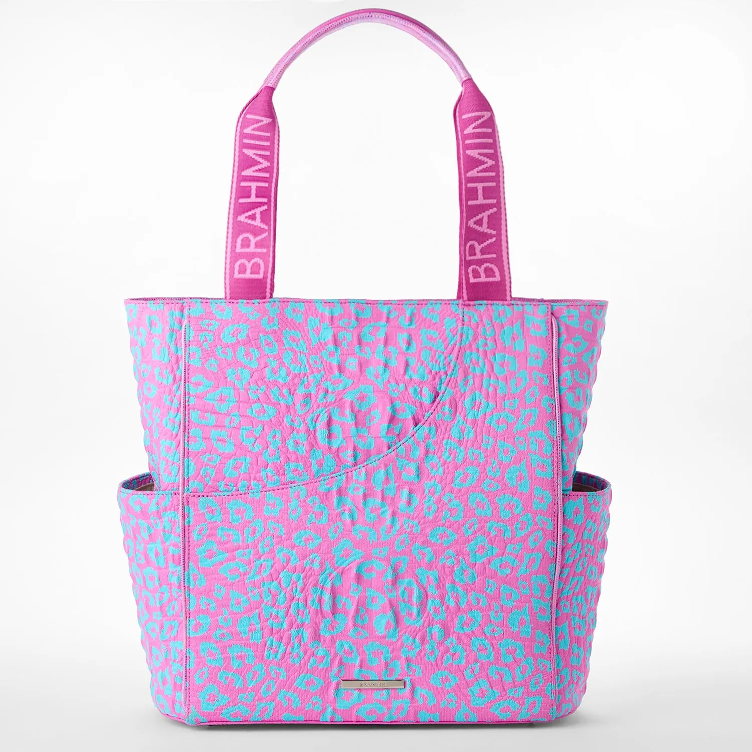 Mollie Tote Cotton Candy Brahmin Luxe Leisure