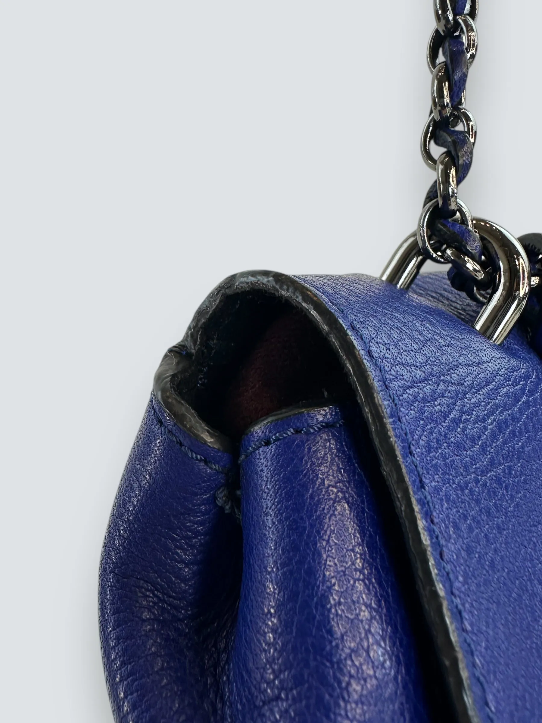 Mulberry Purple Leather ??Lily?? Crossbody