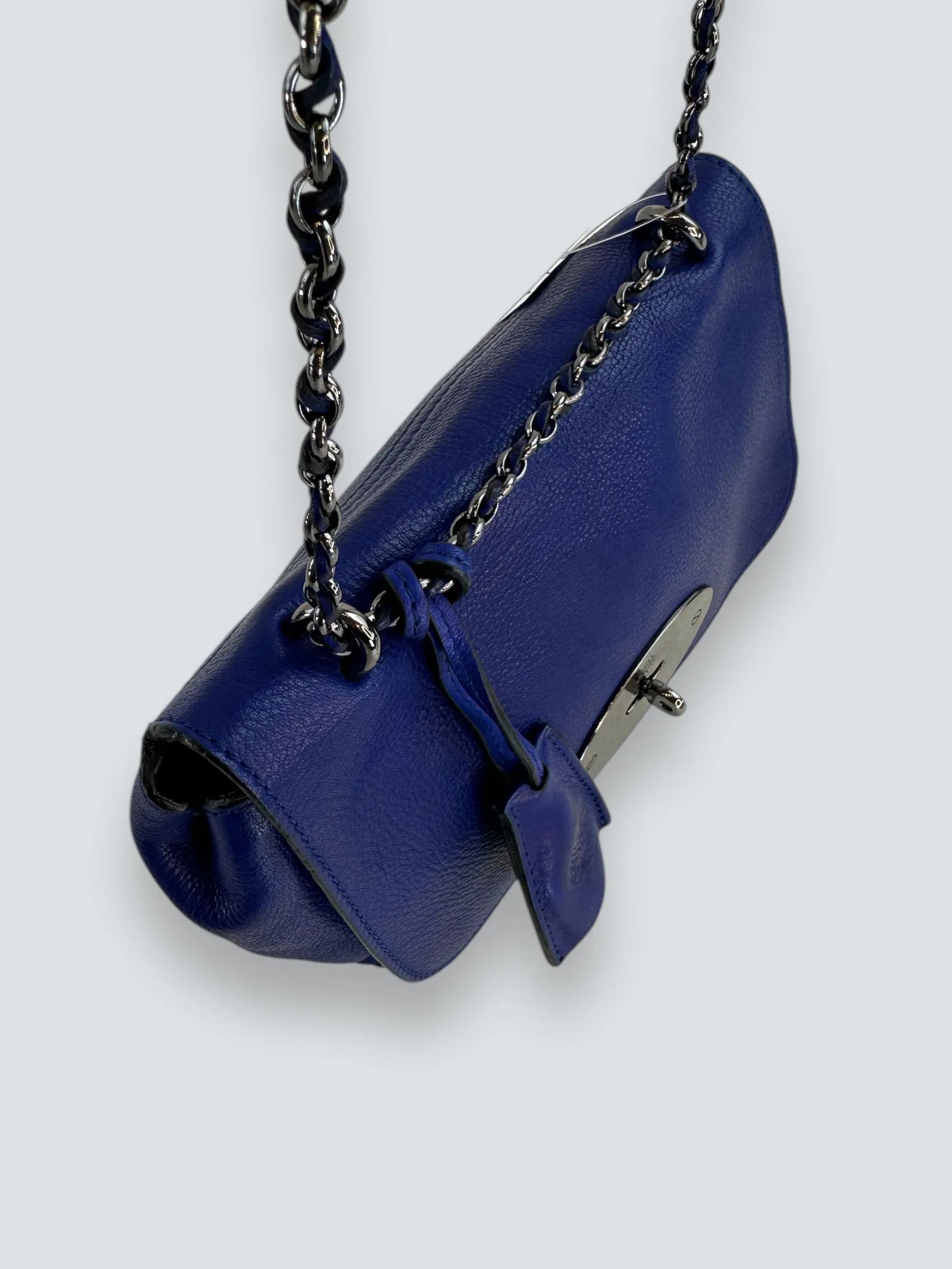Mulberry Purple Leather ??Lily?? Crossbody