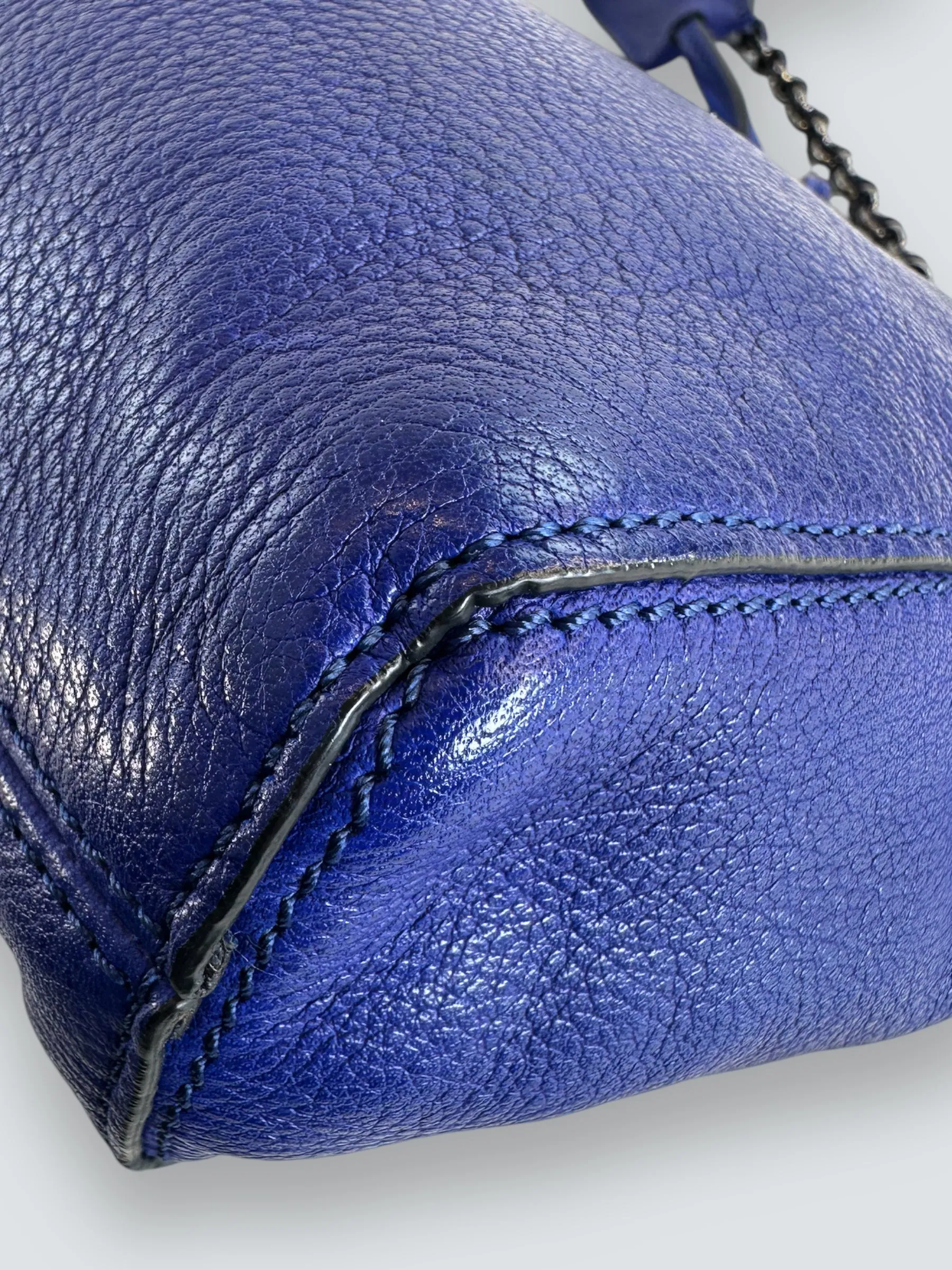 Mulberry Purple Leather ??Lily?? Crossbody