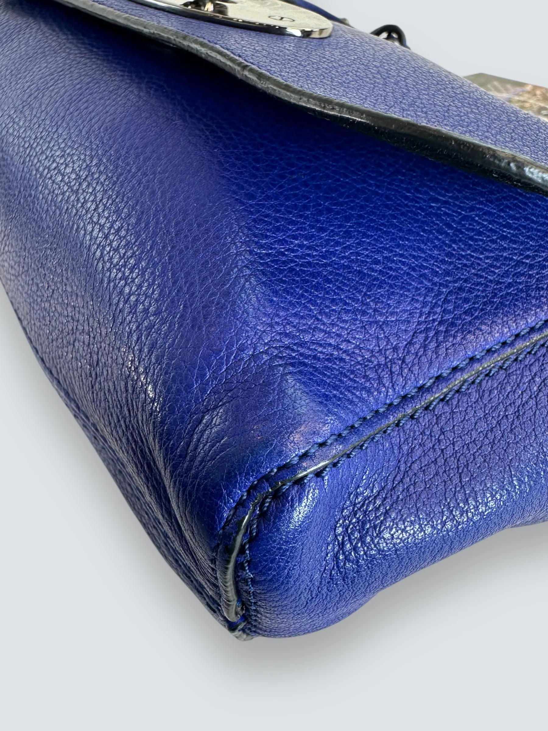 Mulberry Purple Leather ??Lily?? Crossbody