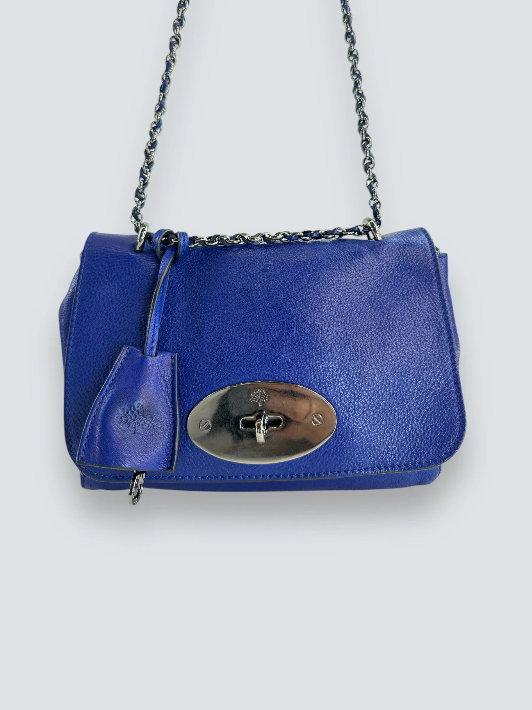 Mulberry Purple Leather ??Lily?? Crossbody