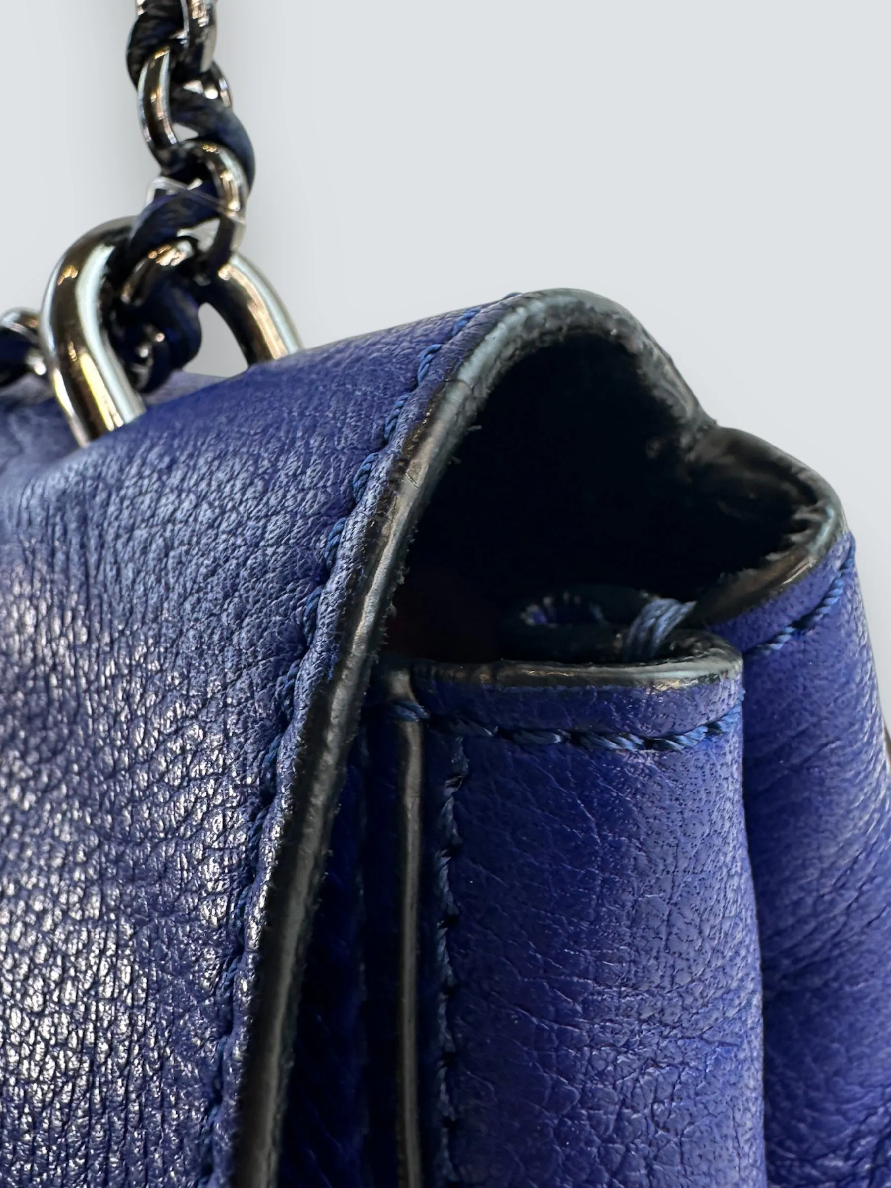 Mulberry Purple Leather ??Lily?? Crossbody