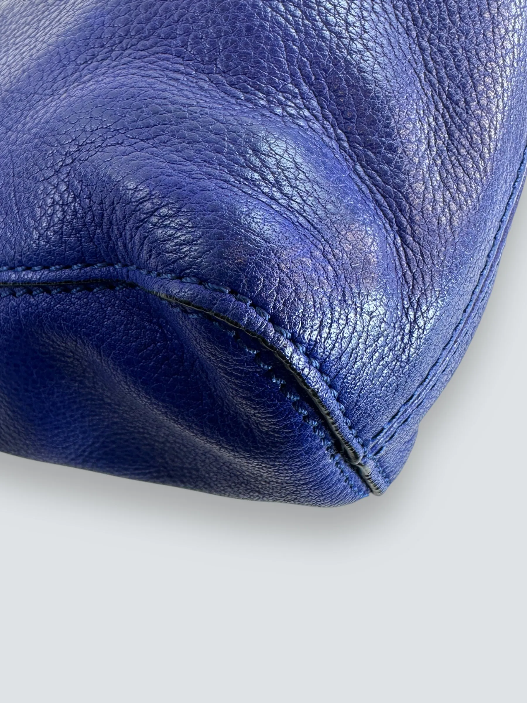 Mulberry Purple Leather ??Lily?? Crossbody