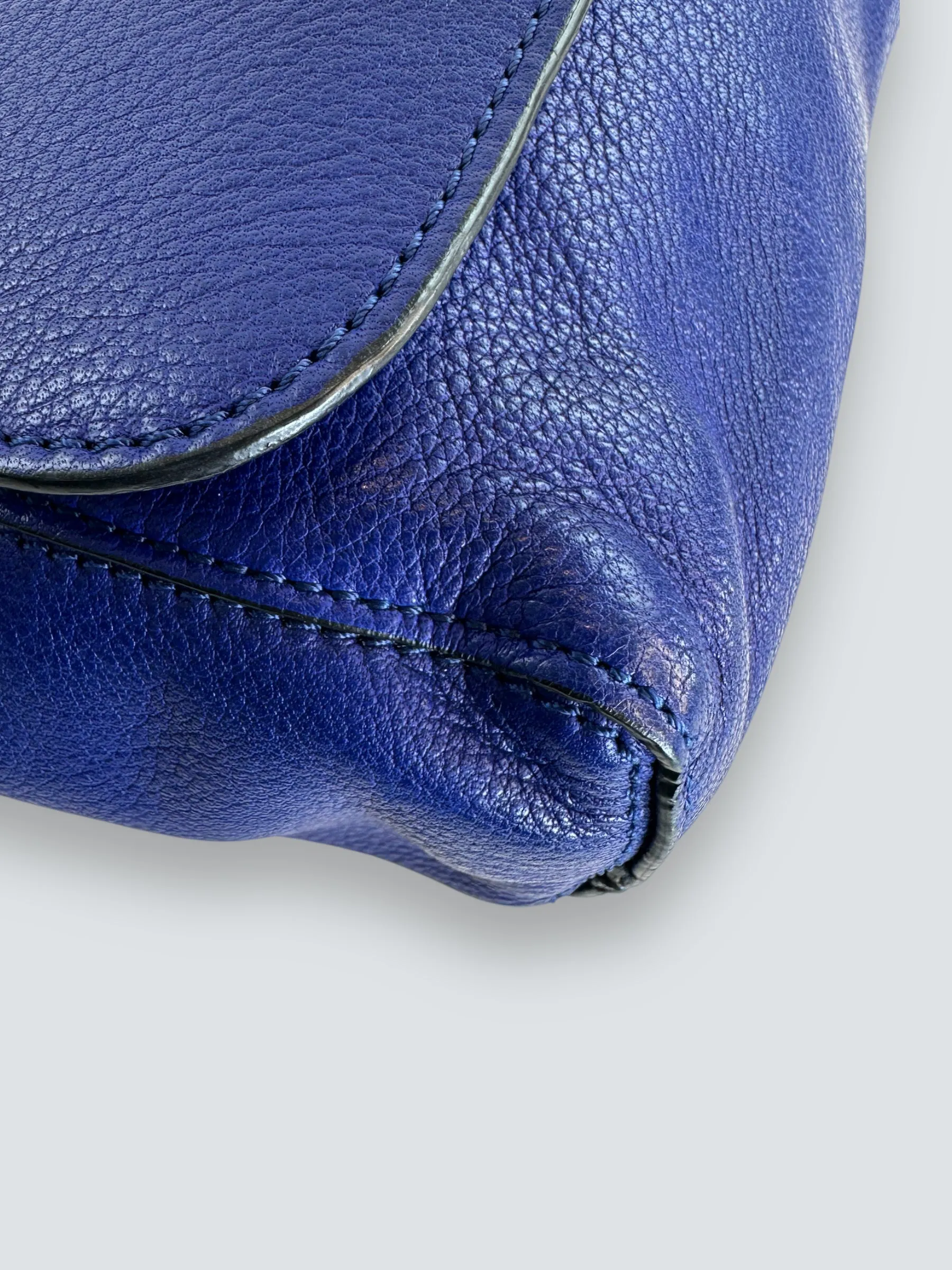 Mulberry Purple Leather ??Lily?? Crossbody