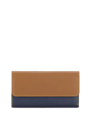 mywalit Tri-Fold Leather Outer Zip Purse