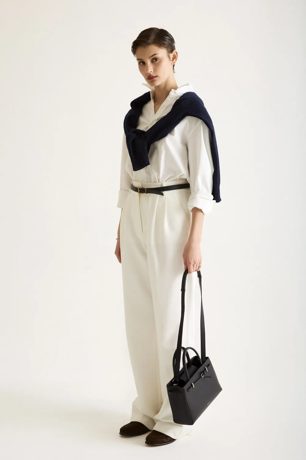 Noir Togo Book Tote Bag 25