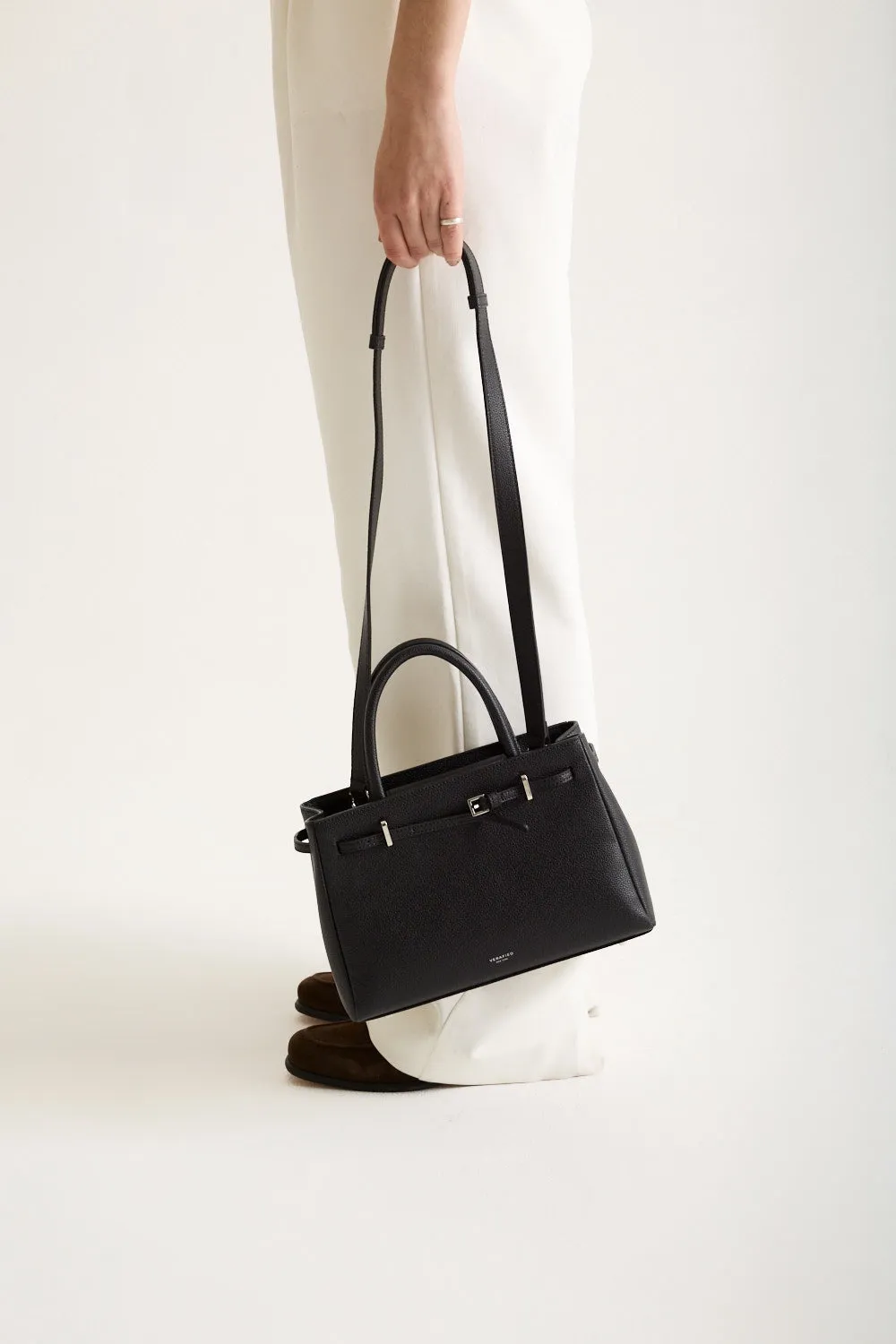 Noir Togo Book Tote Bag 25