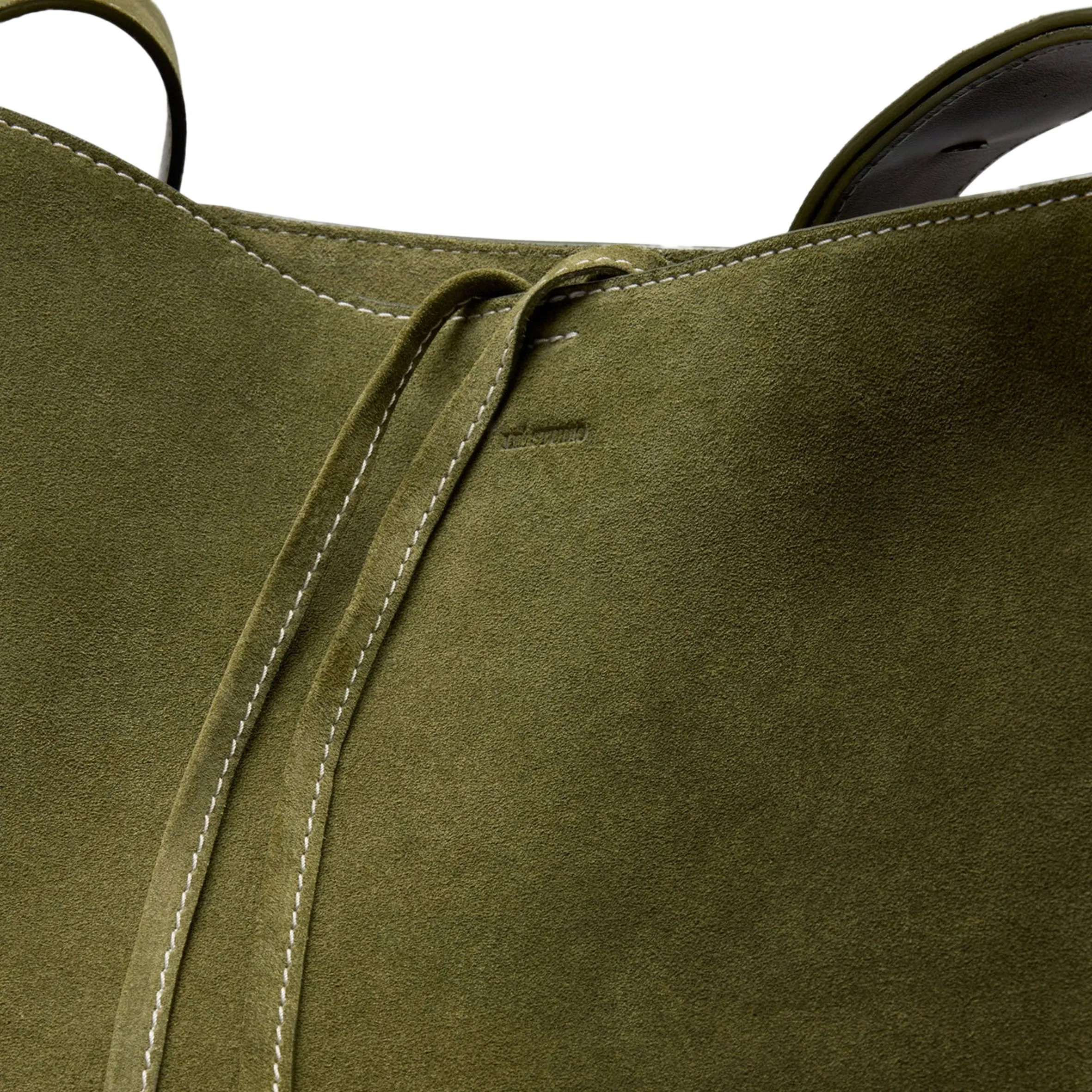 Norma Tote, Suede, Moss