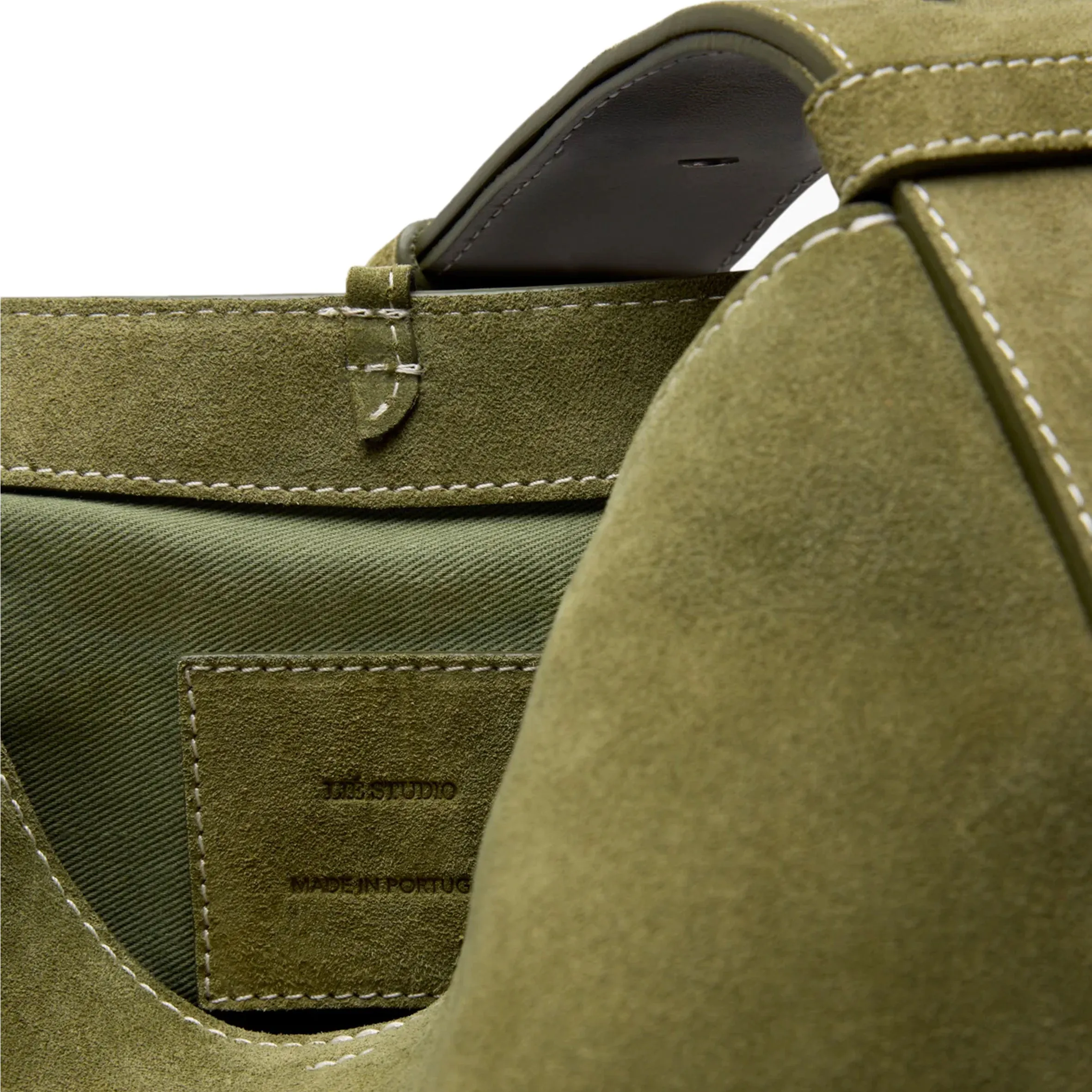 Norma Tote, Suede, Moss