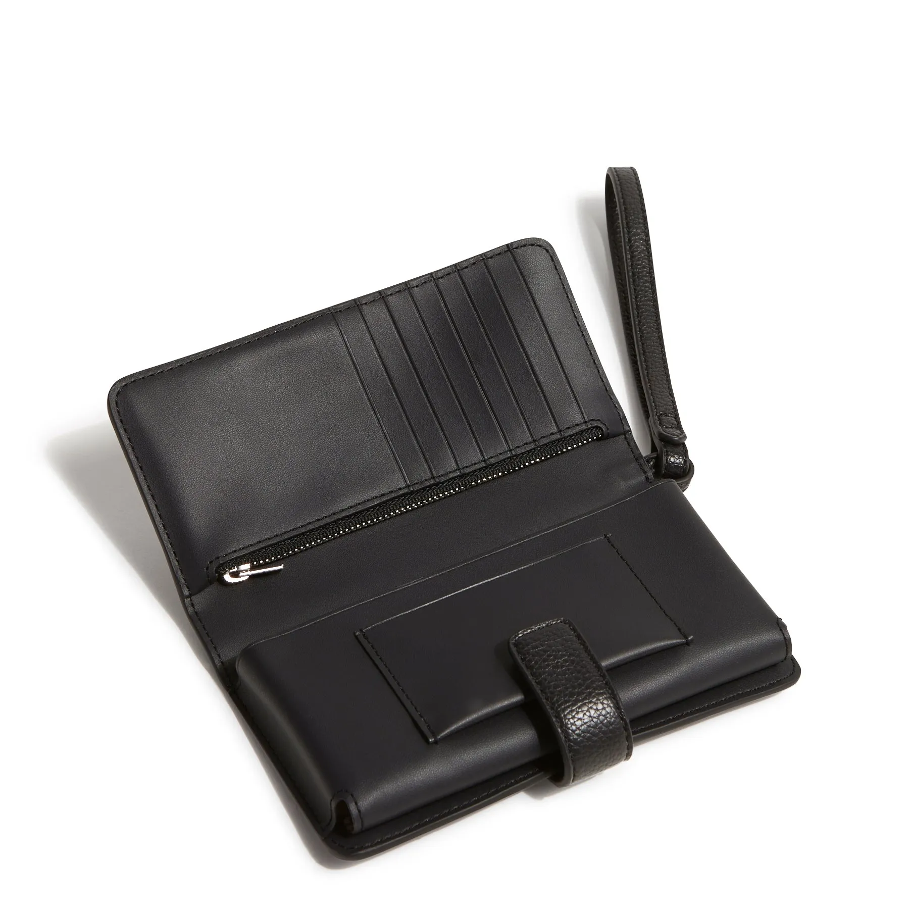 Outlet Faux Leather Phone Wristlet