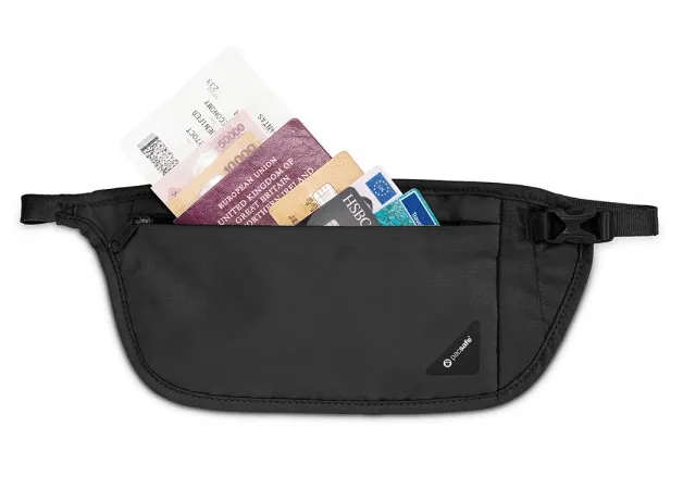 Pacsafe Coversafe V100 RFID Blocking Waist Wallet