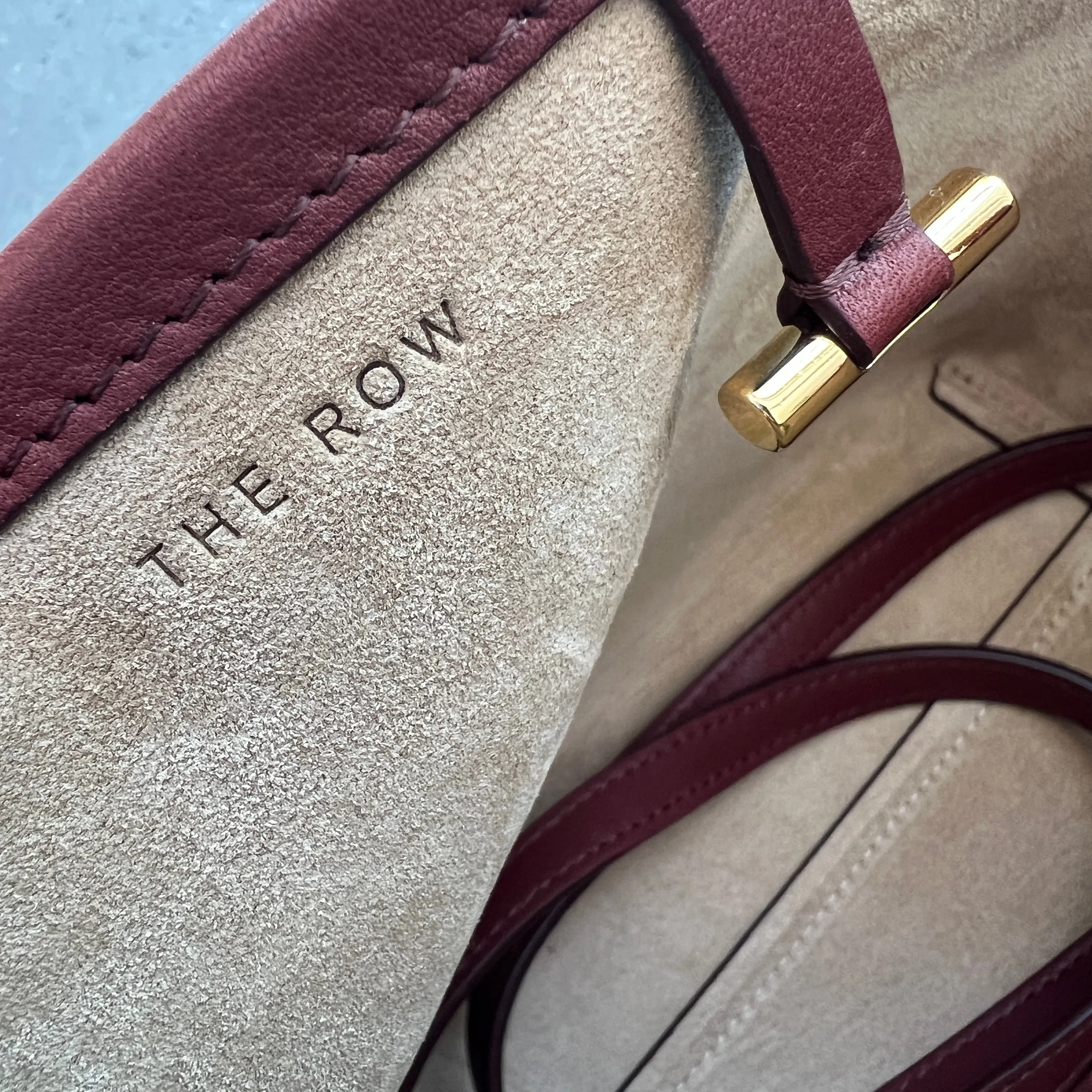 Park Small Tote, Cognac Shag
