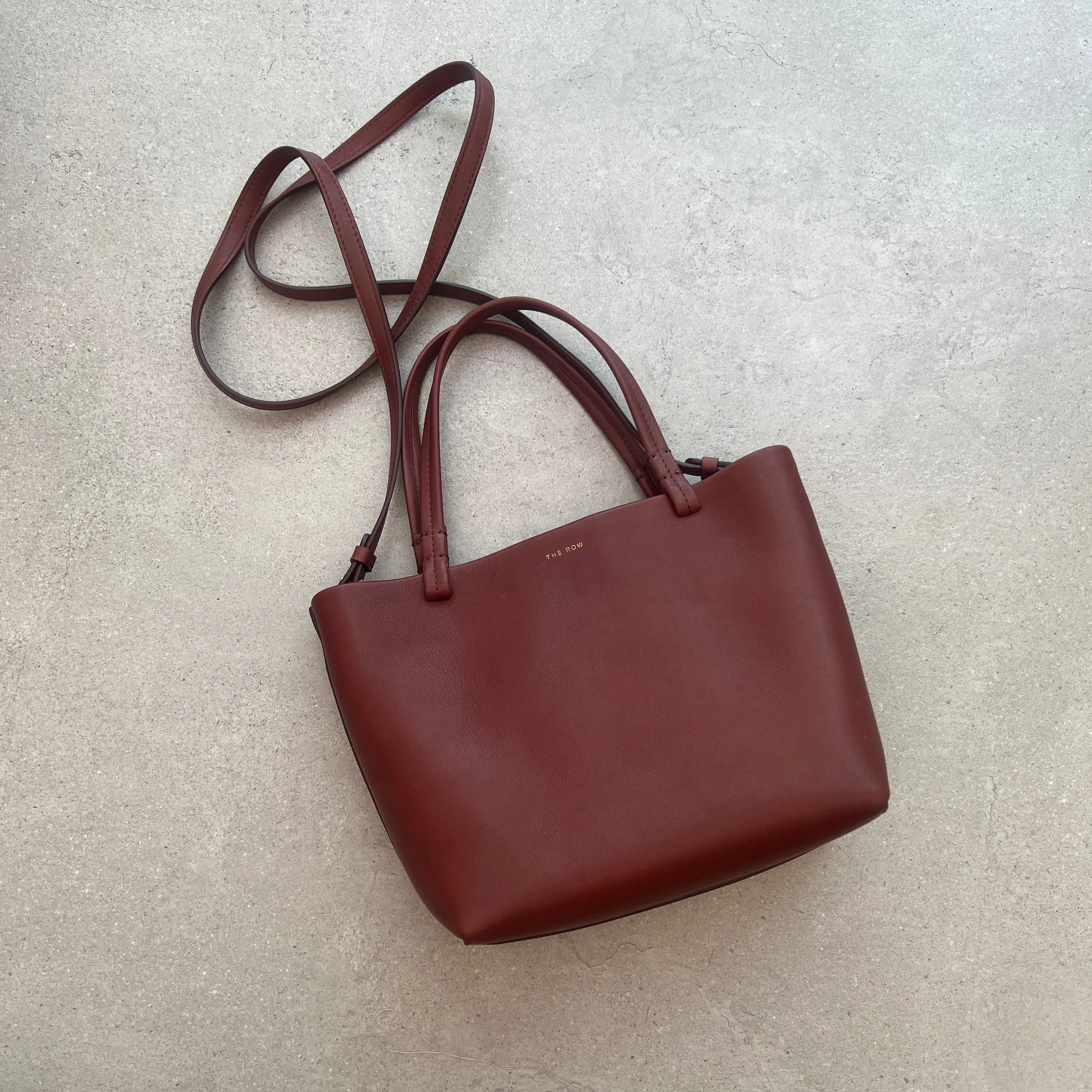 Park Small Tote, Cognac Shag