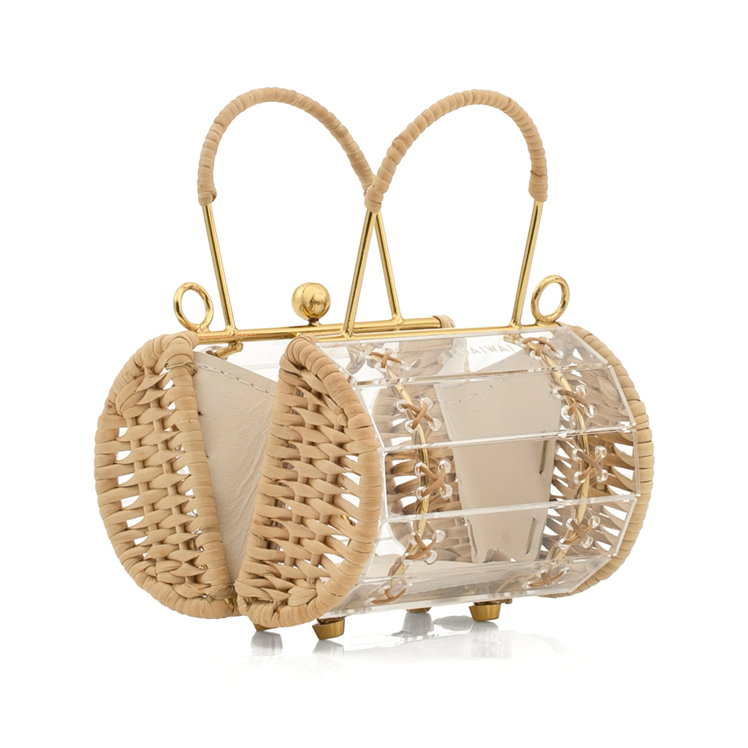 Petit Alix Gold Bag Crystal