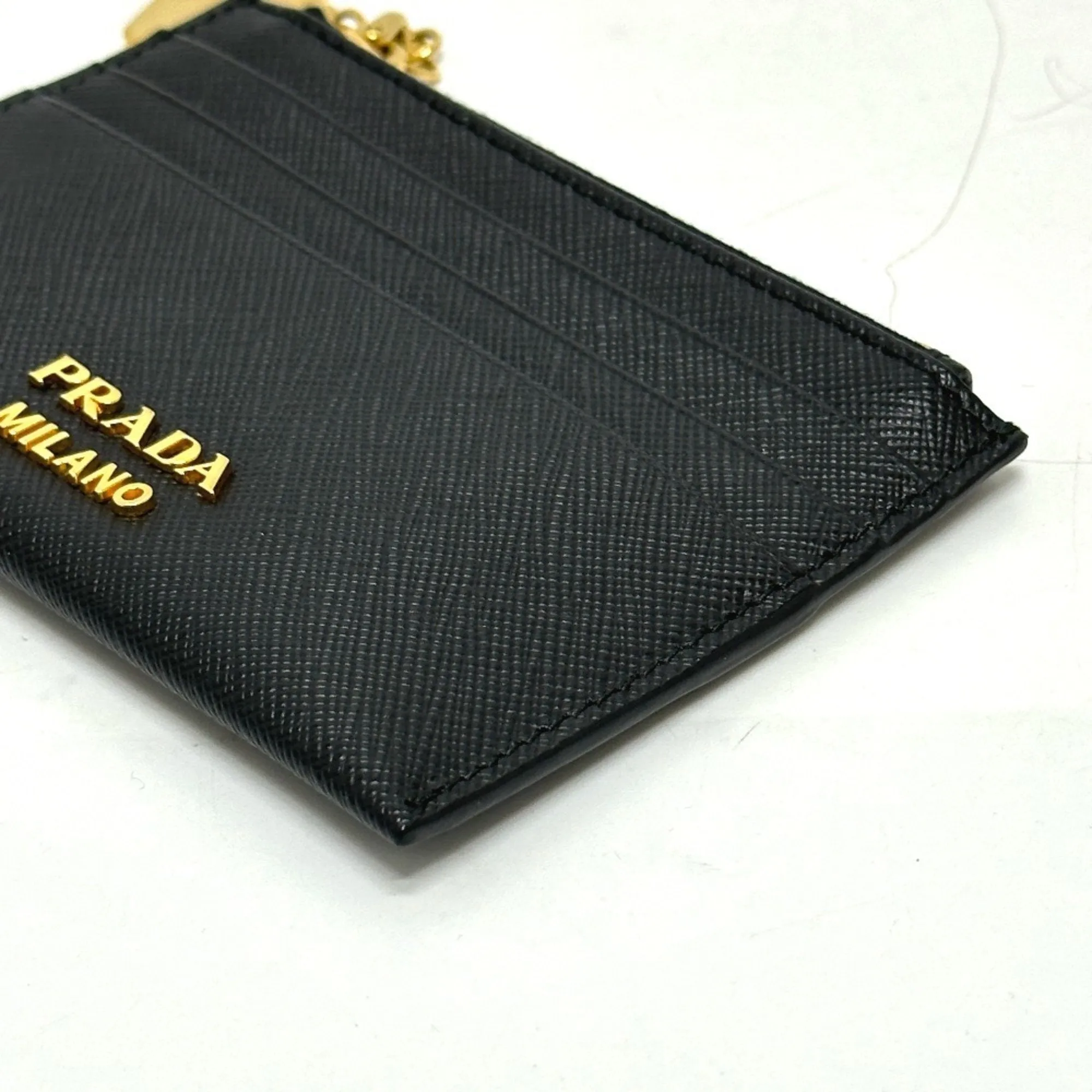 Prada Leather Coin Purse/Coin Case (Pre-Owned)