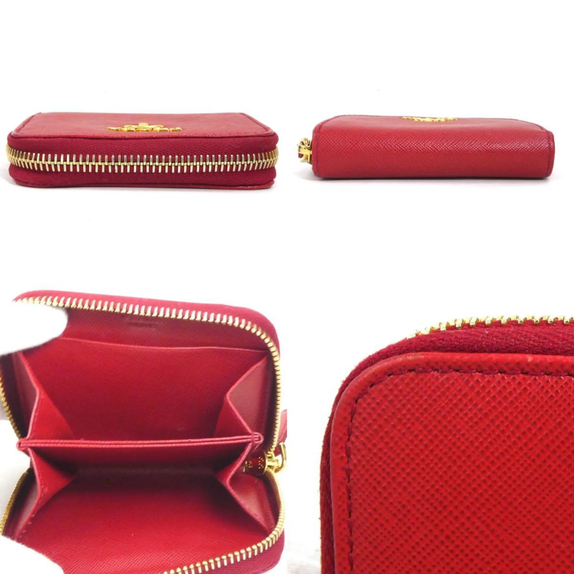 Prada Leather Coin Purse/Coin Case (Pre-Owned)