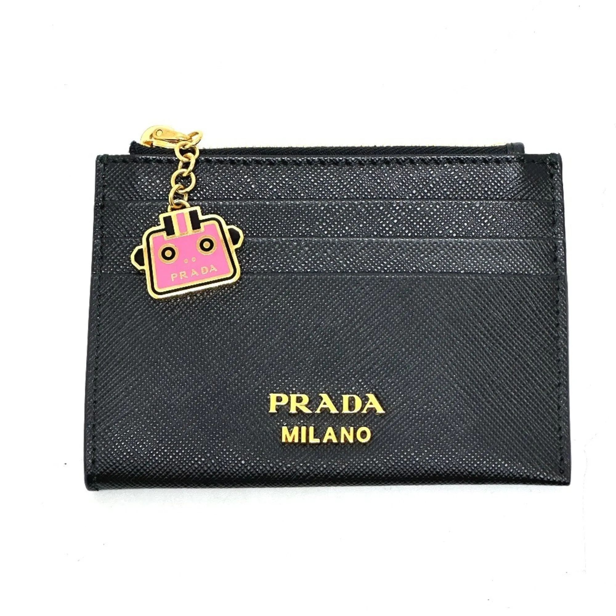 Prada Leather Coin Purse/Coin Case (Pre-Owned)