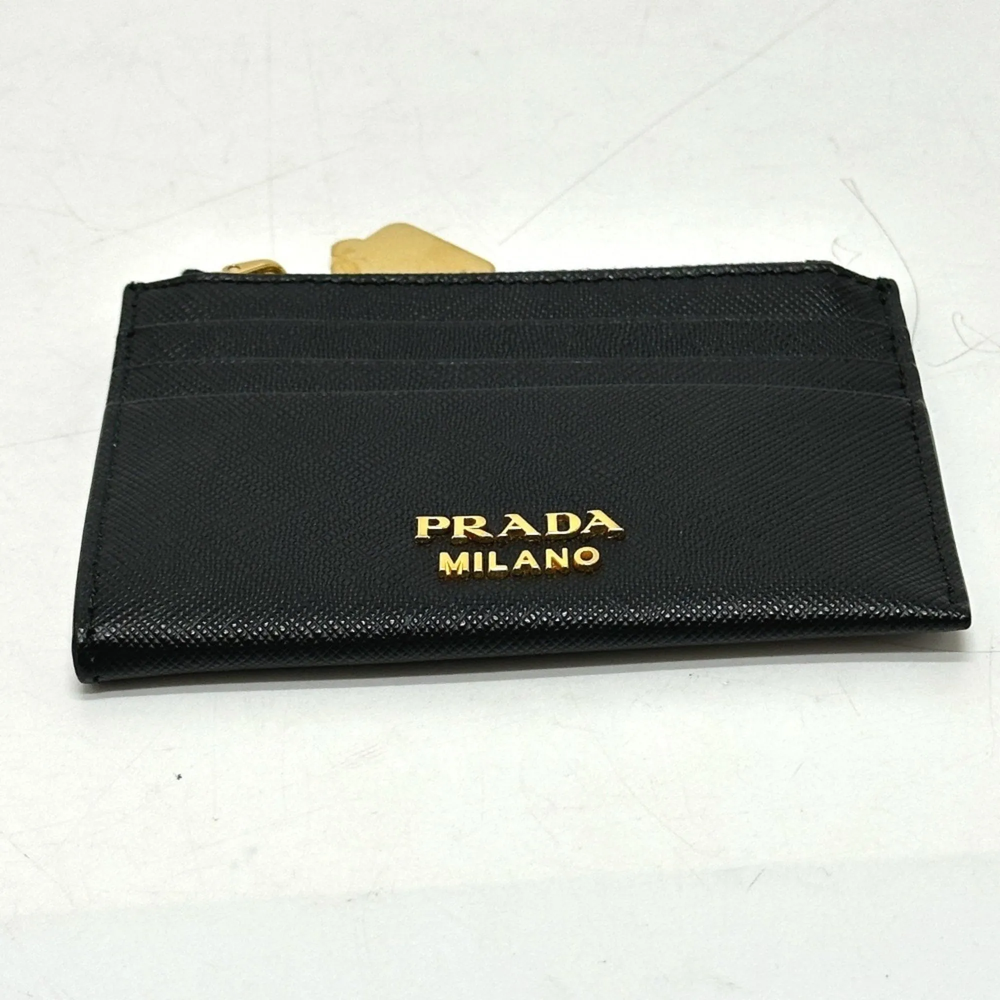 Prada Leather Coin Purse/Coin Case (Pre-Owned)