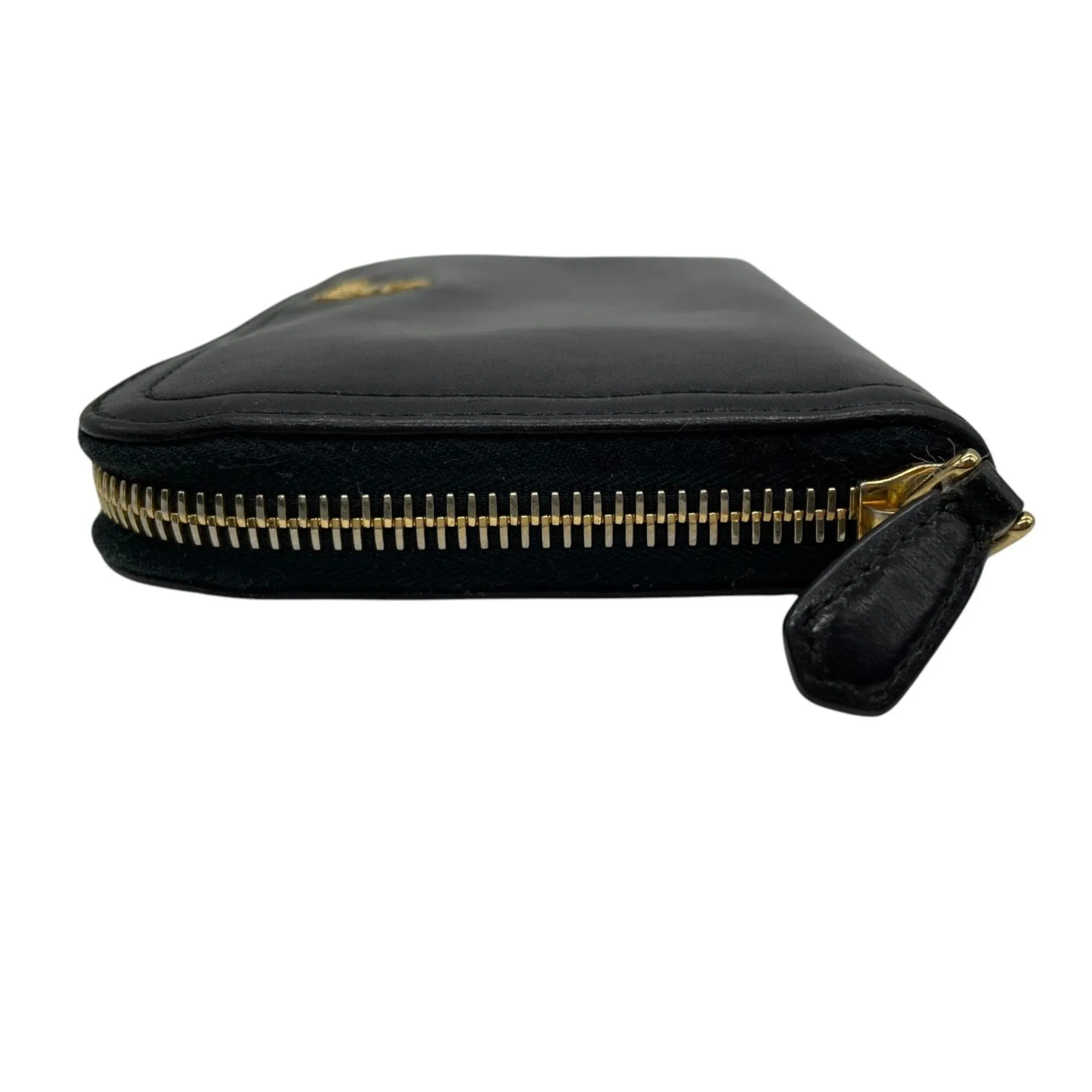 Prada Leather Long Wallet (Bi-Fold) (Pre-Owned)