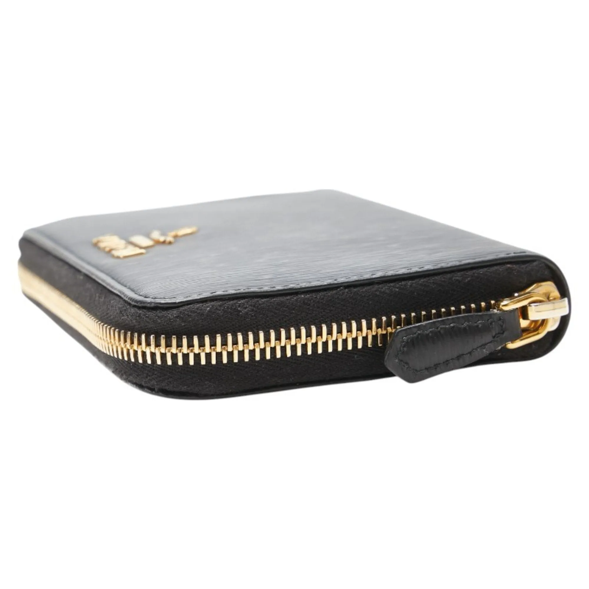 Prada Leather Long Wallet (Bi-Fold) (Pre-Owned)