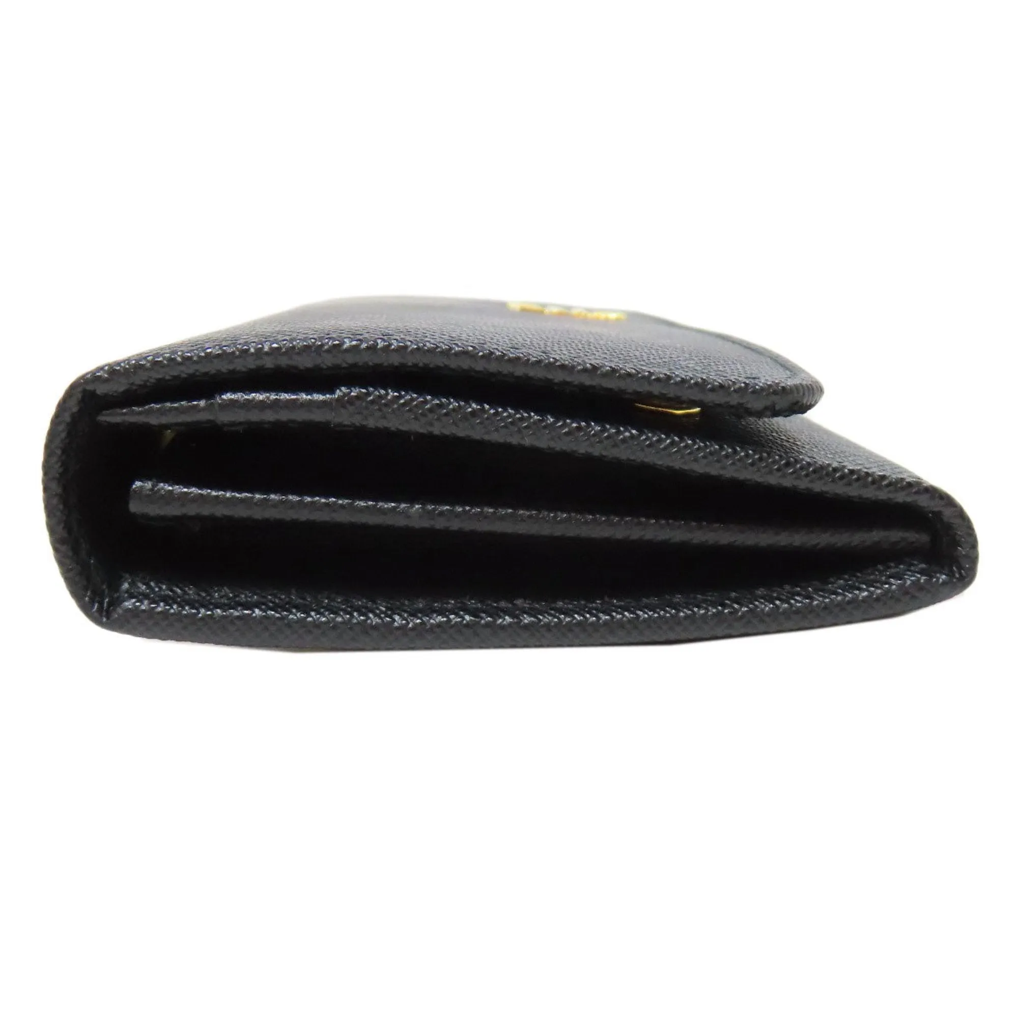 Prada Leather Long Wallet (Bi-Fold) (Pre-Owned)