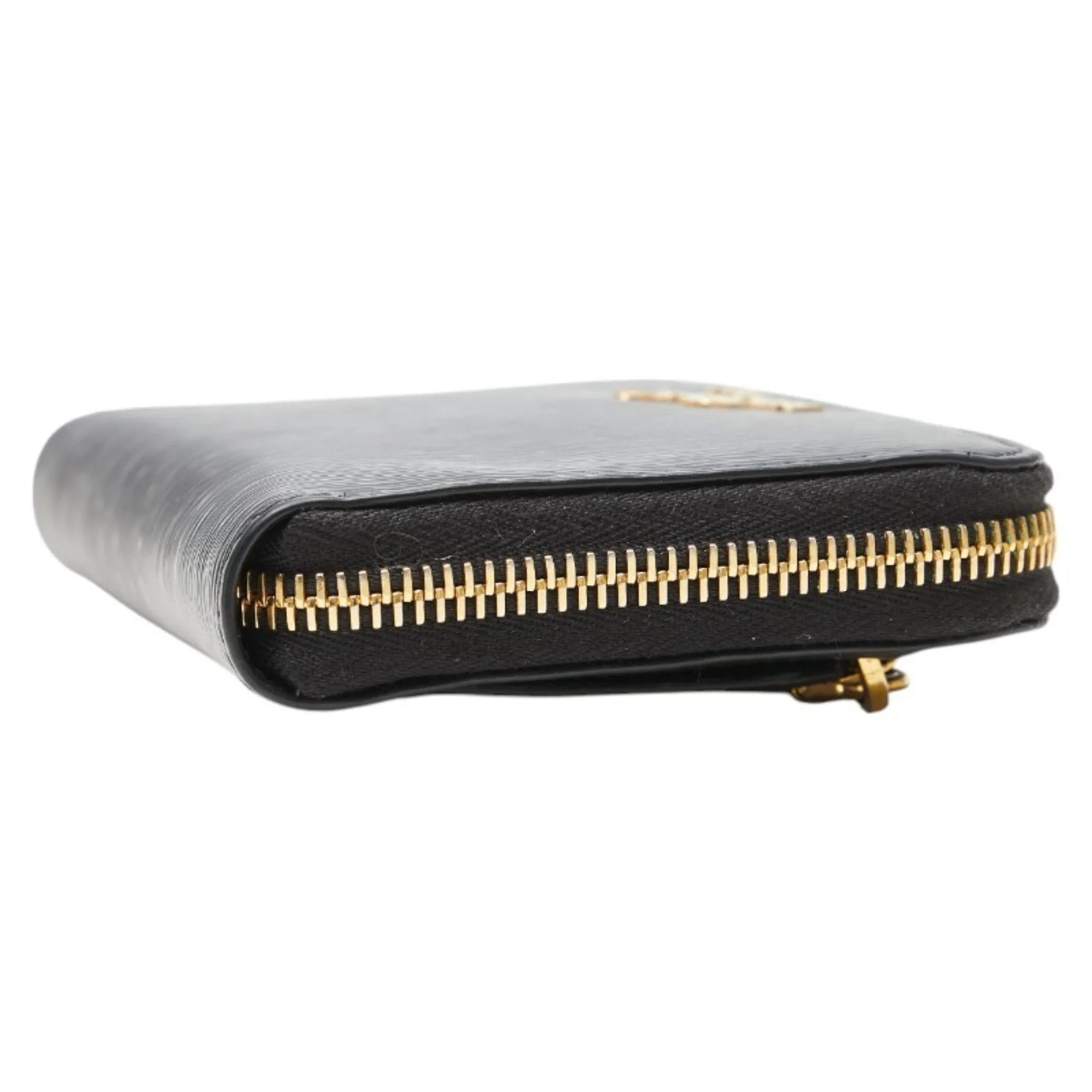 Prada Leather Long Wallet (Bi-Fold) (Pre-Owned)