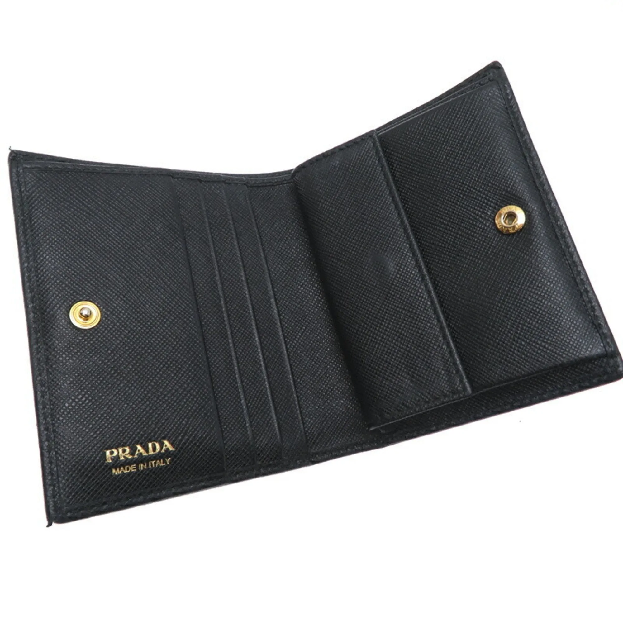 Prada Leather Wallet (Bi-Fold) (Pre-Owned)